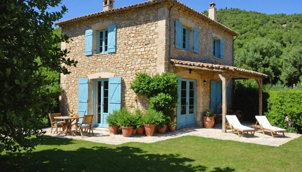 La location de vacances « Le Petit Miracle » dans le Luberon